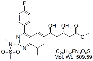 Rosuvastatin (3S,5S)-Isomer Ethyl Ester